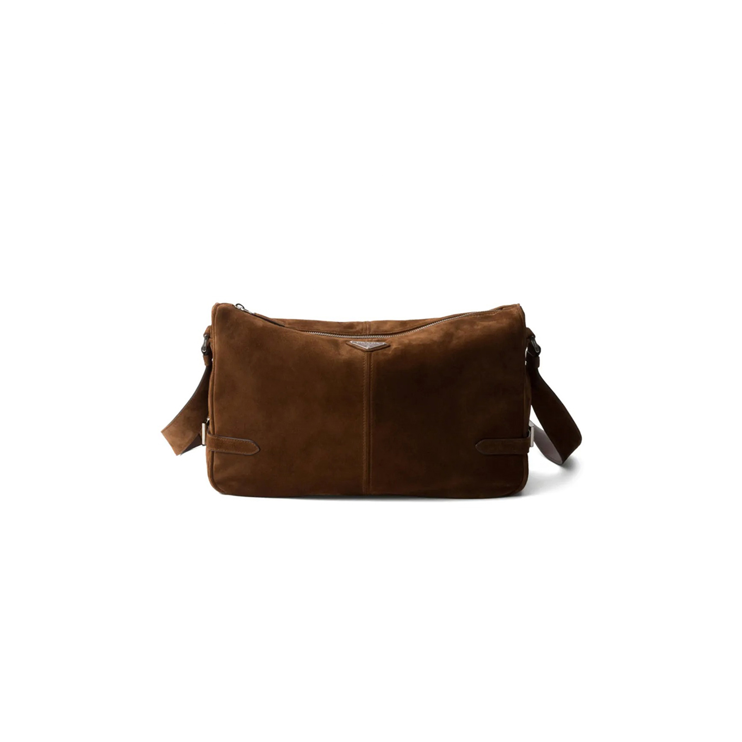 PRADA SUEDE SHOULDER BAG 2VH187 (35*22*12cm)